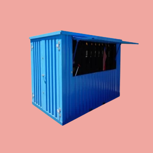 Conteneur Bar Démontable XL 3x2m Bleu RAL 5015