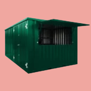 Conteneur Bar Démontable 4×4m XL Vert RAL6005