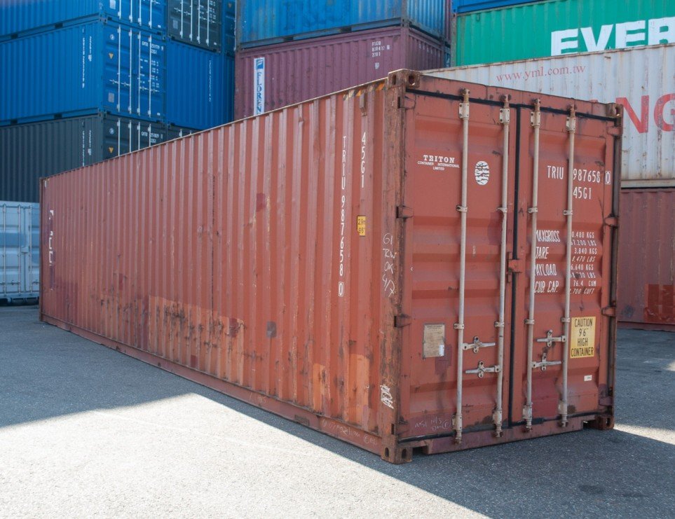 Conteneur 40 pieds High Cube Occasion