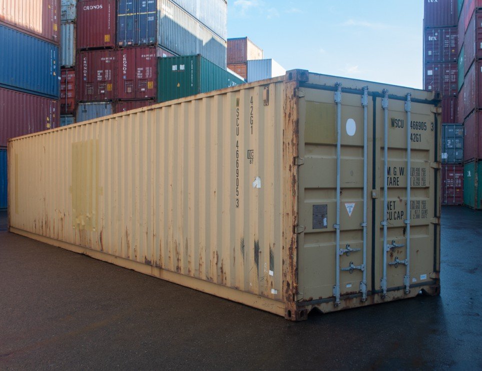 Conteneur Maritime 40 pieds Occasion (Dry)