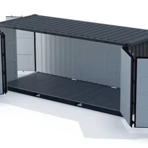 Conteneur maritime 20 pieds open side